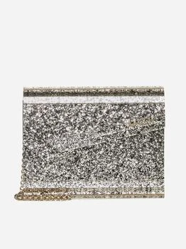 推荐Candy glitter plexi clutch bag商品