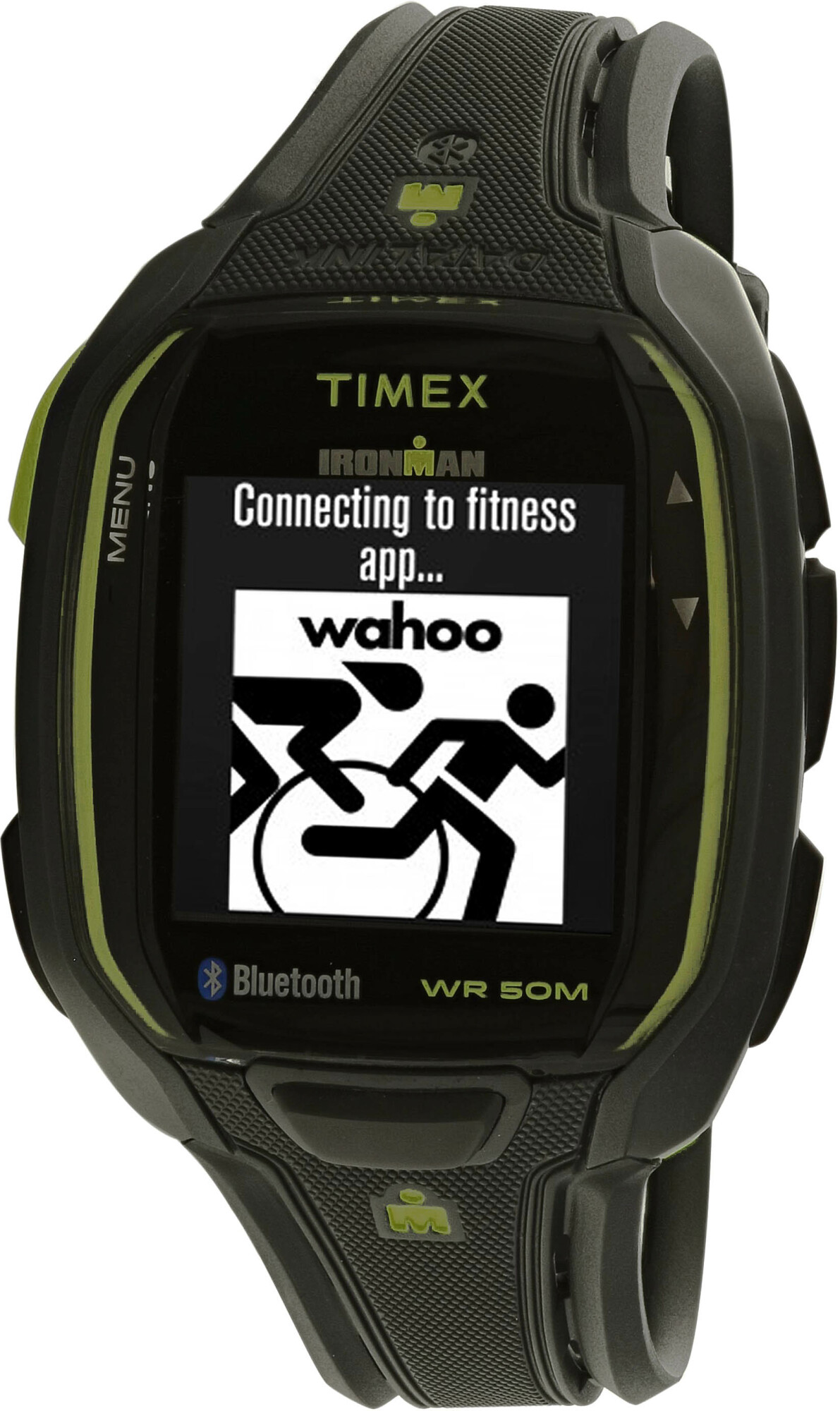 推荐天美时男士Ironman Run X50 TW5K88000黑色聚氨酯石英运动手表商品