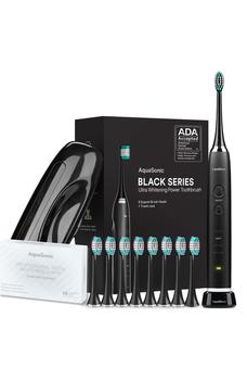 商品AquaSonic | Black Series Toothbrush & Travel Case With 8 Dupont Brush Heads & Whitening Strips Set,商家Nordstrom Rack,价格¥459图片
