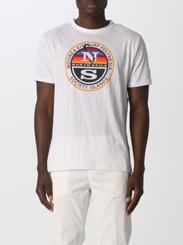 推荐North Sails cotton T-shirt with print商品