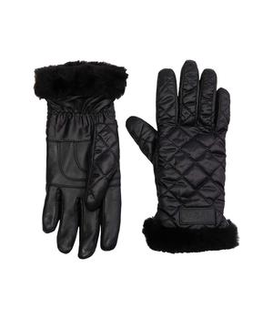 ugg手套, UGG | Quilted Performance Tech Gloves with Sherpa Lining商品图片 
