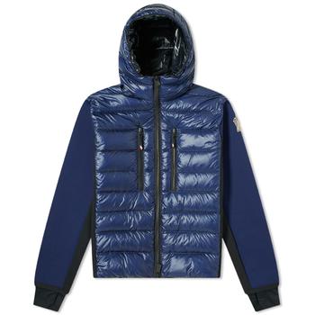 Moncler | Moncler Grenoble Knitted Arm Hooded Down Jacket商品图片,