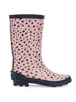 商品Barbour | Little Girl's & Girl's Barbour Shield Rainboots,商家Saks Fifth Avenue,价格¥215图片