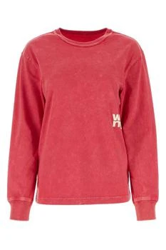 Alexander Wang | Alexander Wang Logo Patch Crewneck Sweatshirt 7.9折×额外9折, 额外九折