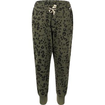 monster, Munster | Leopard print logo track pants in khaki商品图片 5.4折起×额外7.5折, 额外七五折