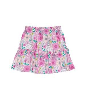 推荐Ruffle Skirt - Mod Floral Pink (Toddler/Little Kids/Big Kids)商品