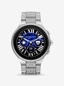 商品Michael Kors | Gen 6 Camille Pavé Silver-Tone Smartwatch,商家Michael Kors,价格¥3220图片