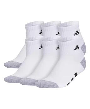 Adidas | Boys Youth Athletic Cushioned Quarter Socks, Pack of 6,商家Macy's,价格¥102