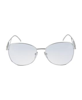 Prada | Curved Square Frame Sunglasses Sunglasses商品图片,