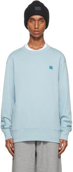 Acne Studios | Blue Crewneck Sweatshirt商品图片,独家减免邮费