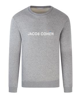 推荐Jacob Cohen Crew Neck Sweater (Grey)商品