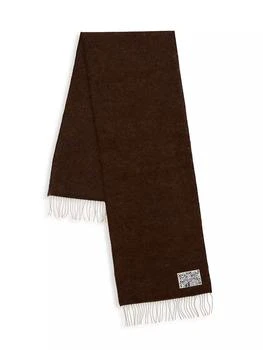 推荐Vivy Fringe-Trimmed Scarf商品