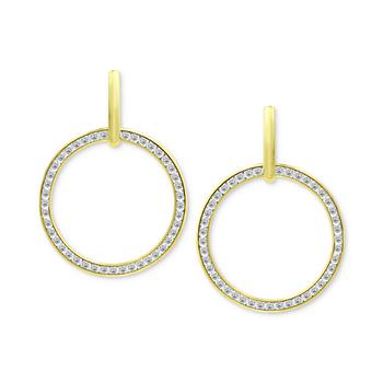 Giani Bernini | Cubic Zirconia Circle Drop Earrings, Created for Macy's商品图片,2.5折