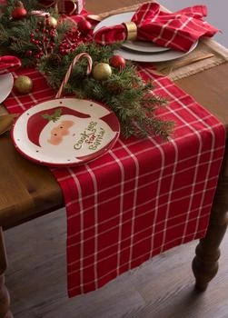 DII | Holly Berry Plaid Table Runner,商家Premium Outlets,价格¥266