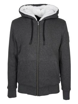 Moose Knuckles | Moose Knuckles Zip-Up Drawstring Hoodie 6.2折, 独家减免邮费