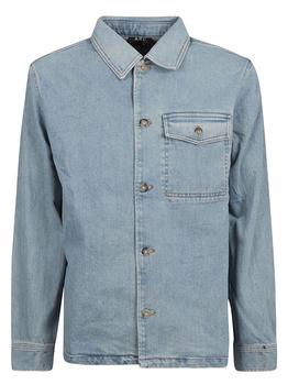 商品A.P.C. | A.P.C. Buttoned Denim Shirt,商家Cettire,价格¥1457图片