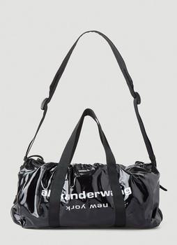 推荐Alexander Wang Logo Printed Drawstring Shoulder Bag商品