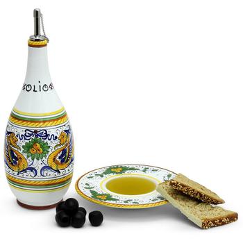商品Artistica - Deruta of Italy | Raffaellesco: Olive Oil Bottle Dispenser OLIVE OIL BOTTLE,商家Verishop,价格¥1285图片