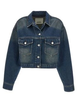 Isabel Marant Etoilé | Isabel Marant Étoile Tadia Denim Jacket,商家Baltini,价格¥2445