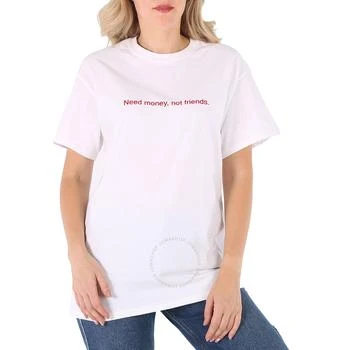 推荐White T-Shirt "Need Money商品