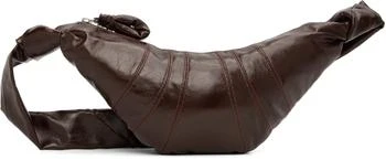 Lemaire | Brown Small Croissant Bag,商家SSENSE HK,价格¥4208