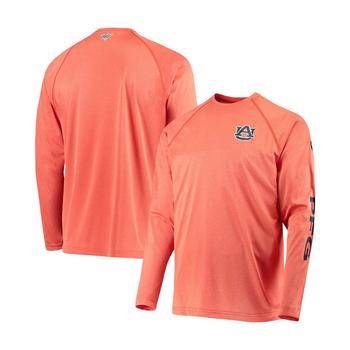 Columbia | Men's Orange Auburn Tigers PFG Terminal Tackle Omni-Shade Long Sleeve T-shirt商品图片,