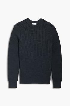 Sandro | Waffle-knit wool-blend sweater商品图片 5折