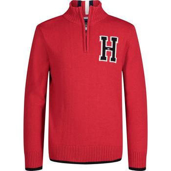 商品Tommy Hilfiger | Little Boys Solid With Chest Zip Sweater,商家Macy's,价格¥156图片