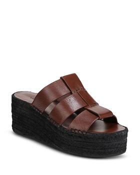 加拿大vince鞋, Vince | Women's Sabella Almond Toe Espadrille Platform Sandals商品图片 7折