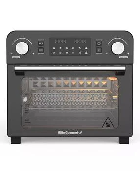 Elite Gourmet | 24.5Qt. Air Fryer Convection Oven with Programmable Timer & Temperature, XL Capacity, 12" Pizza,商家Macy's,价格¥1421