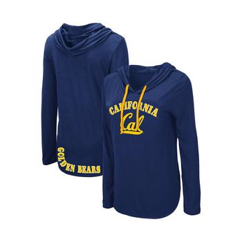 Colosseum | Women's Navy Cal Bears My Lover Hoodie Long Sleeve T-shirt商品图片,7.9折