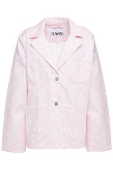 商品Floral-print denim jacket,商家THE OUTNET US,价格¥716图片