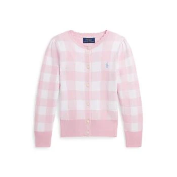 Ralph Lauren | Toddler and Little Girls Gingham Cotton Cardigan Sweater,�商家Macy's,价格¥321