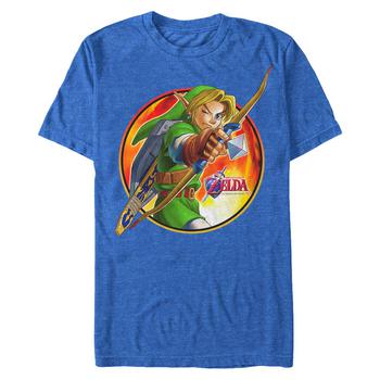 Nintendo | Nintendo Men's Legend of Zelda Archer Link Short Sleeve T-Shirt商品图片,独家减免邮费