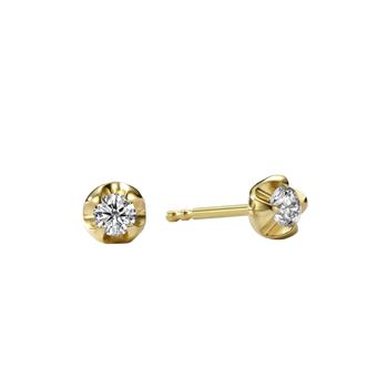 商品AME | Âme Q 18K Yellow Gold, Lab-Grown Diamond Stud Earrings,商家Premium Outlets,价格¥4029图片