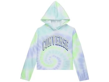 Converse | All Over Print Tie-Dye Boxy Hoodie (Toddler/Little Kids),商家Zappos,价格¥104