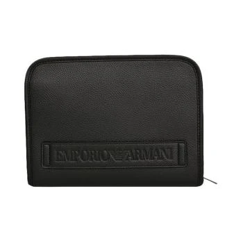 推荐EMPORIO ARMANI 中性黑色人造革零钱包 Y4R208-YG89J-81072商品