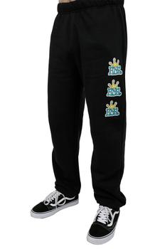 Crown Stack Fleece Pant - Black product img