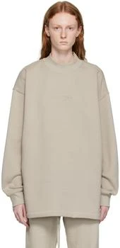 Essentials | Gray Relaxed Sweatshirt 5.2折, 独家减免邮费