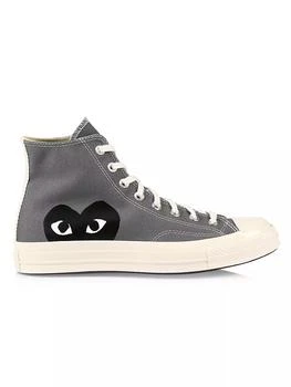 推荐CdG PLAY x Converse Unisex Chuck Taylor All Star Single Heart High-Top Sneakers商品