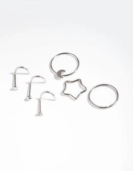 Lovisa | Rhodium Surgical Steel Celestial Nose Jewellery Pack,商家Premium Outlets,价格¥134