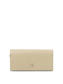 Alexander McQueen | Skull Wallets & Card Holders Beige,商家Wanan Luxury,价格¥2611