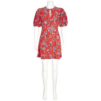 推荐Markus Lupfer Red Short Flower Dress, Brand Size 10商品