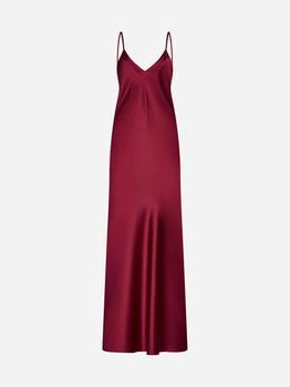 BLANCA VITA | Arcitium satin long slip dress,商家d'Aniello boutique,价格¥3374
