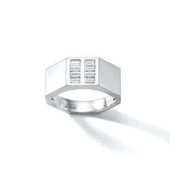 商品AME | Âme Angles 18K White Gold, Lab-Grown Diamond 0.56ct. tw. Knuckle Ring Sz. 8,商家Premium Outlets,价格¥14489图片