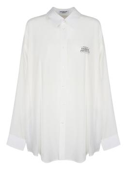 巴黎世家衬衫价格, Balenciaga | Balenciaga Fashion Institute Long-Sleeved Shirt商品图片 7.1折起