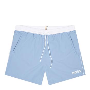 推荐BOSS Starfish Swim Shorts - Open Blue商品