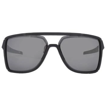 Oakley | Castel Prizm Black Polarized Rectangular Men's Sunglasses OO9147 914702 63 5.9折, 满$200减$10, 满减