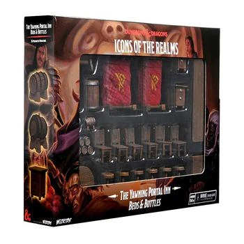 推荐Icons of the Realms the Yawning Portal Inn Beds Bottles Role Playing Game Miniatures Set商品