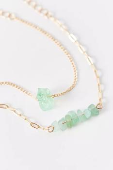 Urban Outfitters正品, Urban Outfitters | Siena Genuine Stone Bracelet Set商品图片 5.8折×额外9.5折, 额外九五折